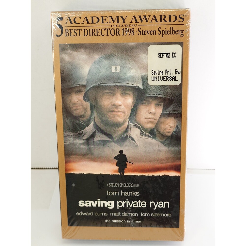 Saving Private Ryan VHS Tape Movie Sealed new